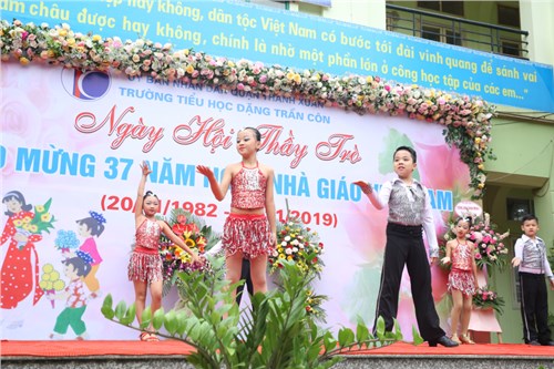 Ngày hội Thầy - Trò chào mừng 37 năm ngày Nhà giáo Việt Nam 20/11 năm học 2019 - 2020